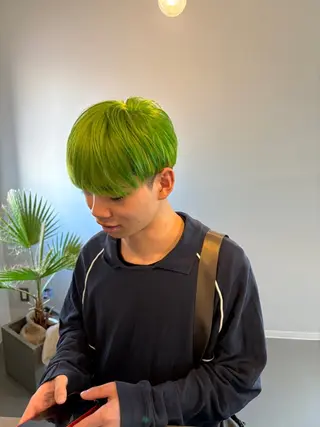 カラー メンズ Amour所属・🌐【voler】 Ayanaのヘアスタイル