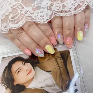 ネイル La neige* yuki 🥯🍑のネイルデザイン