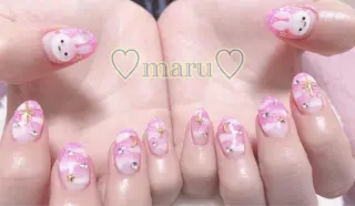 ネイル まるみ ♡のネイルデザイン