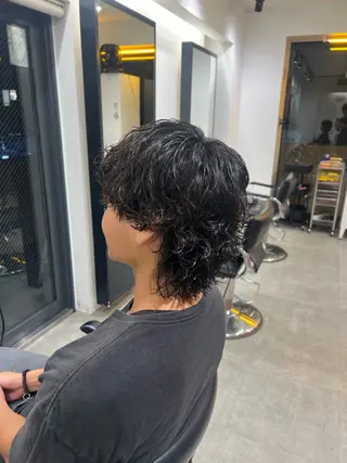 パーマ メンズ fifth PARK所属・fifth PARK HIN★T★のヘアスタイル