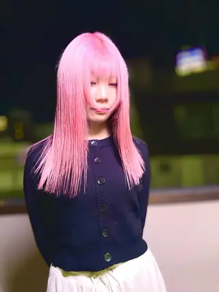 ロング habitt所属・Fu jiのヘアスタイル