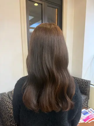 ロング 中条 元優のヘアスタイル