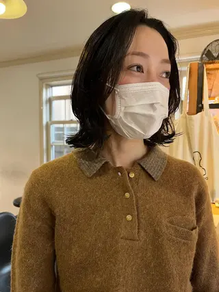 ショート NOUN所属・eri kinjoのヘアスタイル