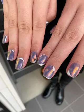 ネイル 草加ニュアンスネイル 🌚hersのネイルデザイン