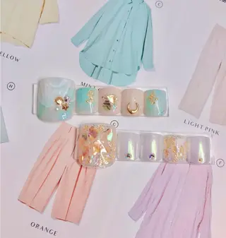 ネイル 美容室 ソンリエのヘアスタイル