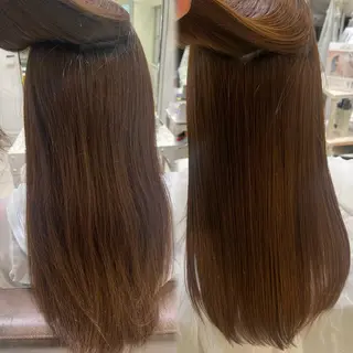 ロング ダブルカラー/髪質 改善🫧池田優紀のヘアスタイル