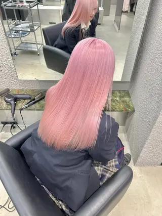 ロング カラー ✅ケアブリーチ✅ トヨオカ ノブヒデのヘアスタイル