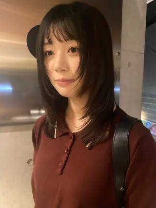 ミディアム YUUKI/ボブ パーマ.ウルフのヘアスタイル