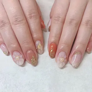 カラー ネイル Cozy_ ilumのネイルデザイン