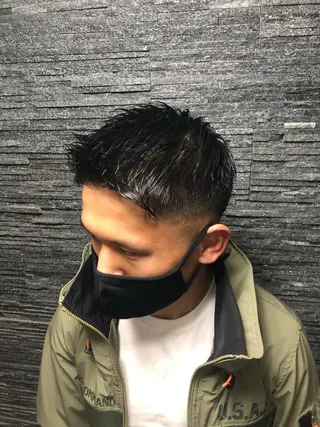 ショート メンズ ✨メンズカット 無料‼️✨土尾快斗のヘアスタイル