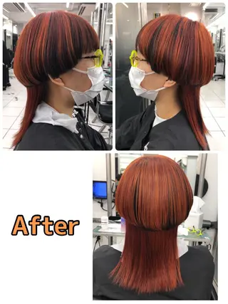 ショート カラー メンズ 木志 望美のヘアスタイル