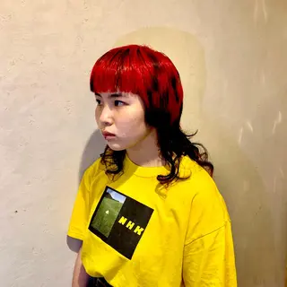 ショート カラー パーマ Stir Maison 大宮所属・ryuma/ボブ /透明感カラーのヘアスタイル