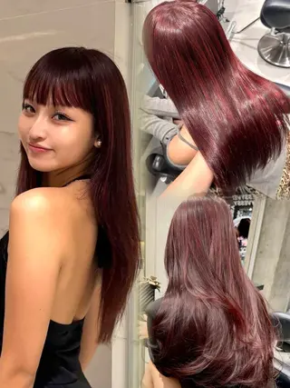 ロング カラー DEAN 名駅 YUHIのヘアスタイル