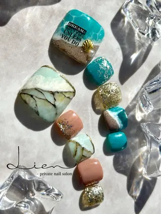 ネイル Lien 【リアン】北堀江のネイルデザイン