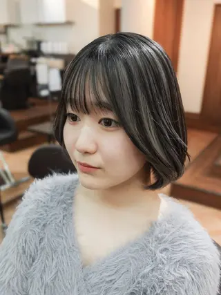 ショート ショート/ボブ ハイトーン❤️原航平のヘアスタイル