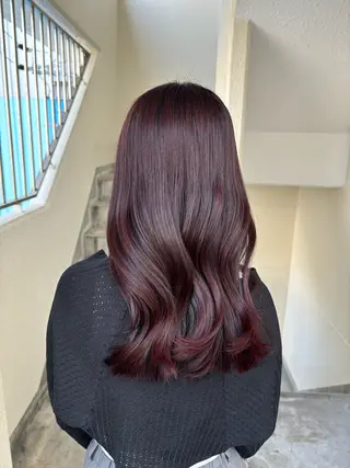 セミロング 稲川 弥生のヘアスタイル