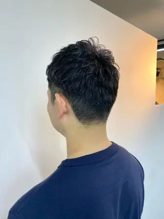 ショート パーマ メンズ Aujuaソムリエ 🎨‎♡HARUのヘアスタイル