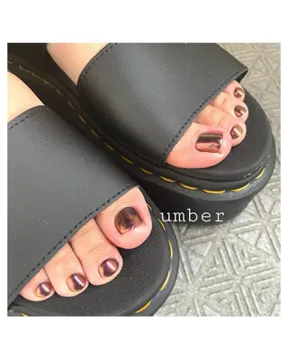 ネイル umber 三茶1分のネイルデザイン