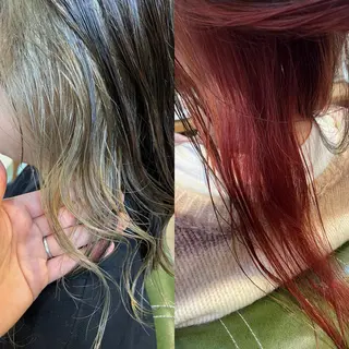 カラー 西村 雄介のヘアスタイル