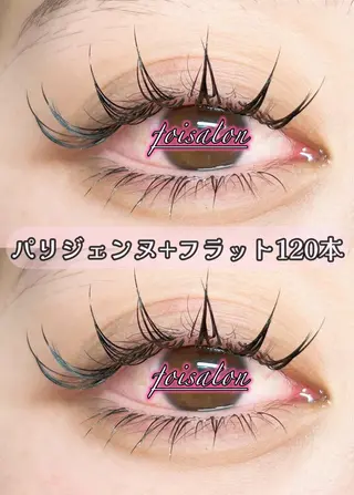 マツエク・マツパ foisalon 大久保店のマツエク・マツパデザイン