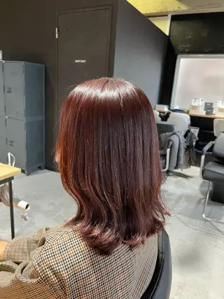 カラー 久永 菫のヘアスタイル