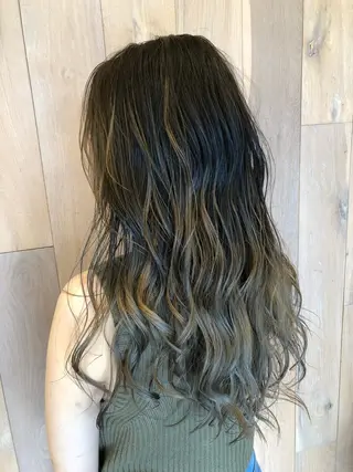 ロング カラー 佐伯 凌太郎のヘアスタイル