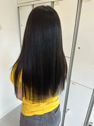 ロング カラー 髪質改善AUSTIN登戸所属・ICHIKA/暖色 カラー / Wカラーのヘアスタイル