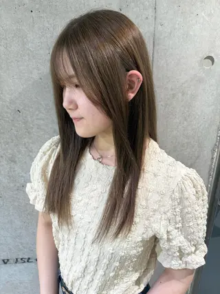 ロング カラー ˚⋆✮ナチュラル× モード˚⭒ Naruのヘアスタイル