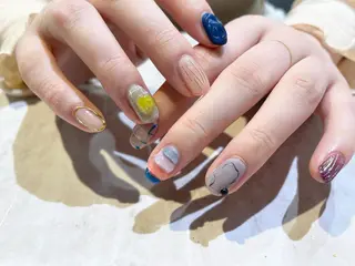 ネイル 舞田 苑香のネイルデザイン