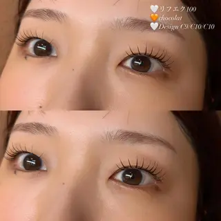 マツエク・マツパ EYELA甲府昭和 hiraiのマツエク・マツパデザイン