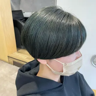 ショート カラー AMANE🌼 ハヤシサオリのヘアスタイル