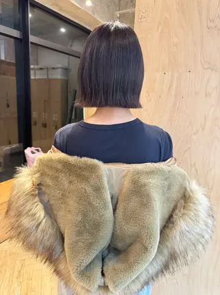 ショート カラー ayaka/暖色 /ニュアンスボブのヘアスタイル