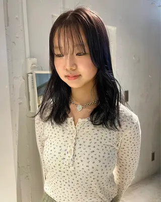 セミロング 吉祥寺/パーマ/ カラー/Abeのヘアスタイル