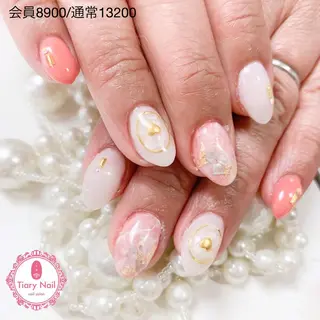 ネイル 💗🪽Tiary Nail🪽💗のネイルデザイン