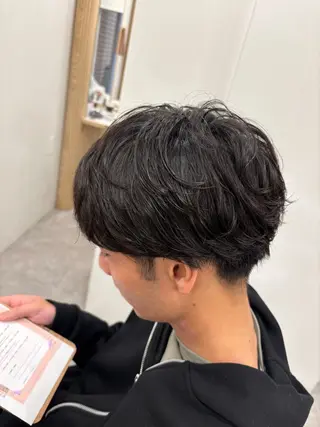 パーマ メンズ ❄️中野侑香❄️ ハイライト/ブリーチのヘアスタイル