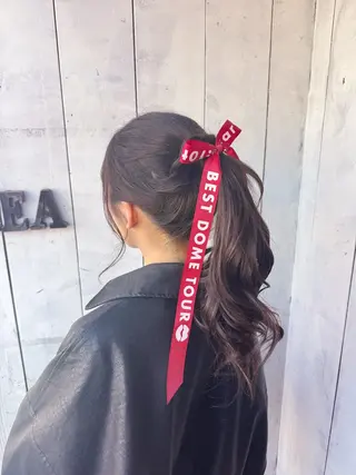 ヘアアレンジ 杉田 虹夢のヘアスタイル