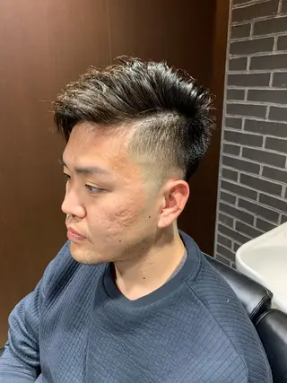 ショート 長内 健太のヘアスタイル