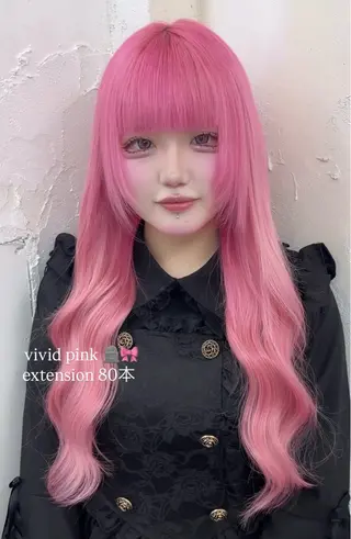 ロング カラー 🎀ハイトーン. 難波.RISA🎀のヘアスタイル