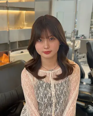 ミディアム カラー nok銀座所属・🌷艶色/艶髪/銀座 /norika🌷のヘアスタイル