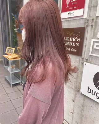 ロング カラー umu.所属・plumu. ♡【プリュム】のヘアスタイル