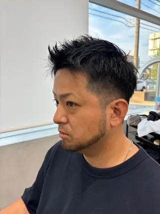 メンズ 休業 中のヘアスタイル