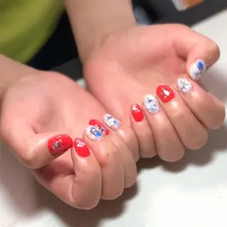 ネイル Aim* 深爪・自爪育成専門店のネイルデザイン