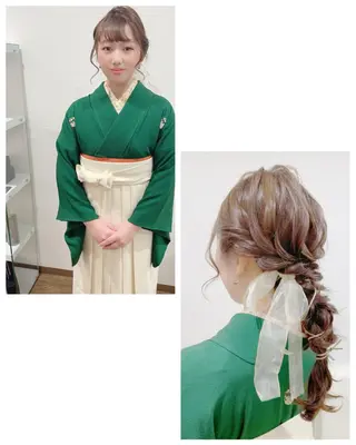 ヘアアレンジ GRANLUSSO 〜グランルッソ駅前店所属・木口 嘉美のヘアスタイル