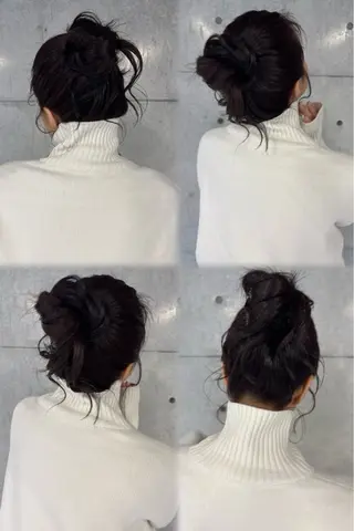 セミロング ヘアアレンジ yuuna/ ハッシュカット🎀のヘアスタイル