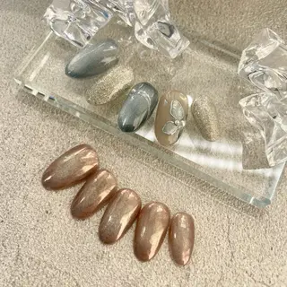 ネイル 大島 玲奈のネイルデザイン