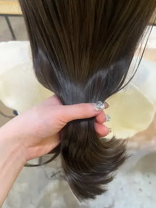 ミディアム 小顔カット/韓国 カラー🌙shikiのヘアスタイル