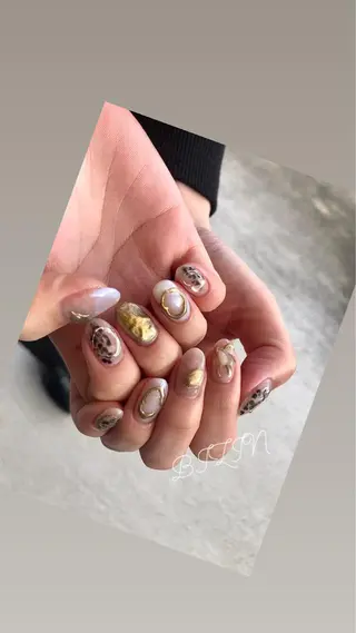 ネイル 美尽  BIZIN所属・久々 もえみのネイルデザイン