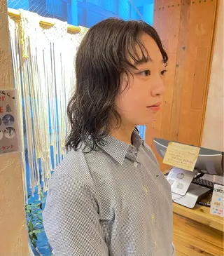 ミディアム 髪質改善 🧶小林賢人のヘアスタイル