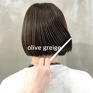 カラー 暖色カラー推し/ トヤエリコのヘアスタイル