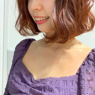 ミディアム カラー ヘアアレンジ 髪質改善period.所属・いしかわまい🎀 髪質改善特価サロンのヘアスタイル